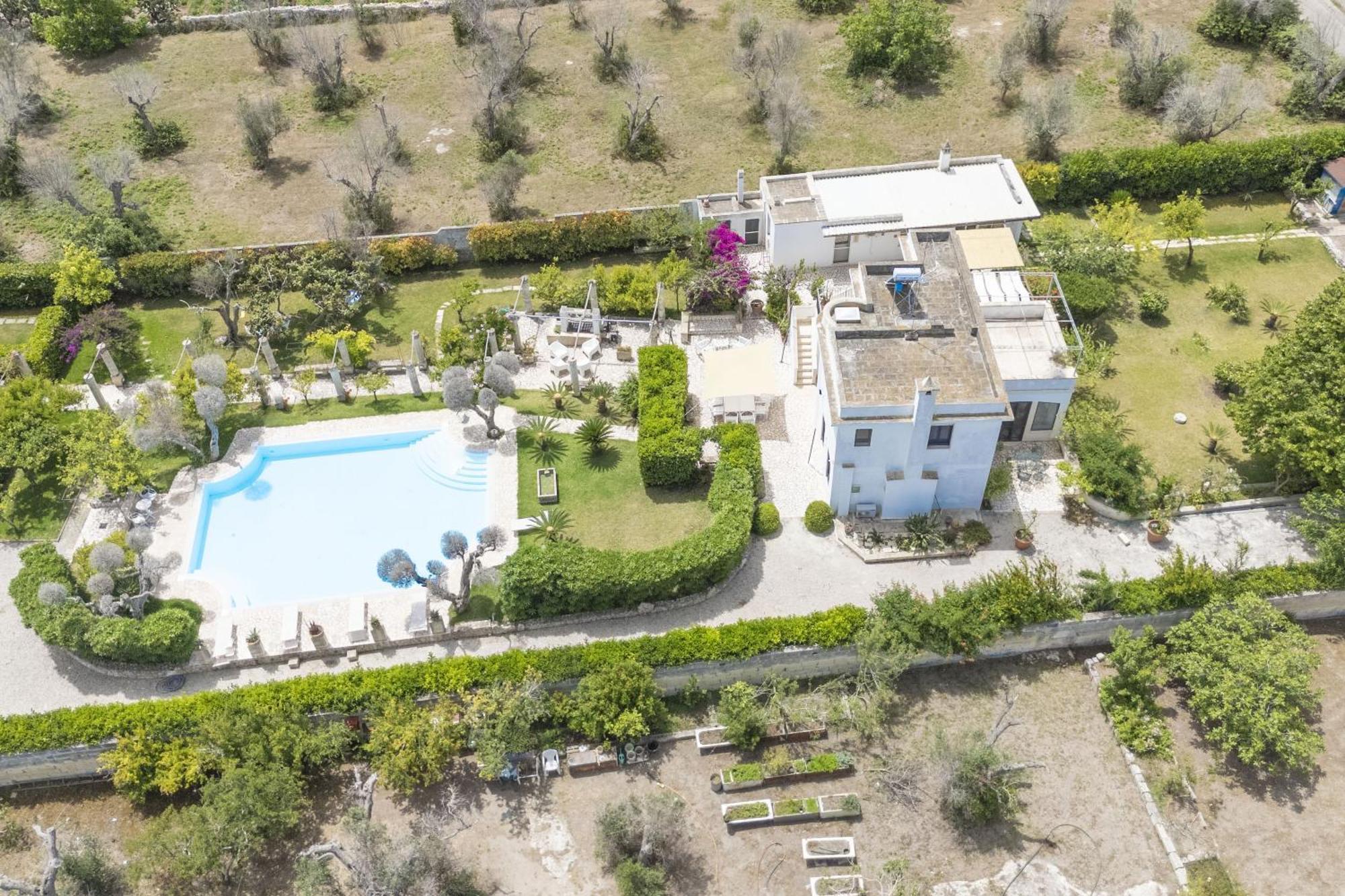 Villa Lisa Garden And Pool - Happy Rentals Melendugno Buitenkant foto