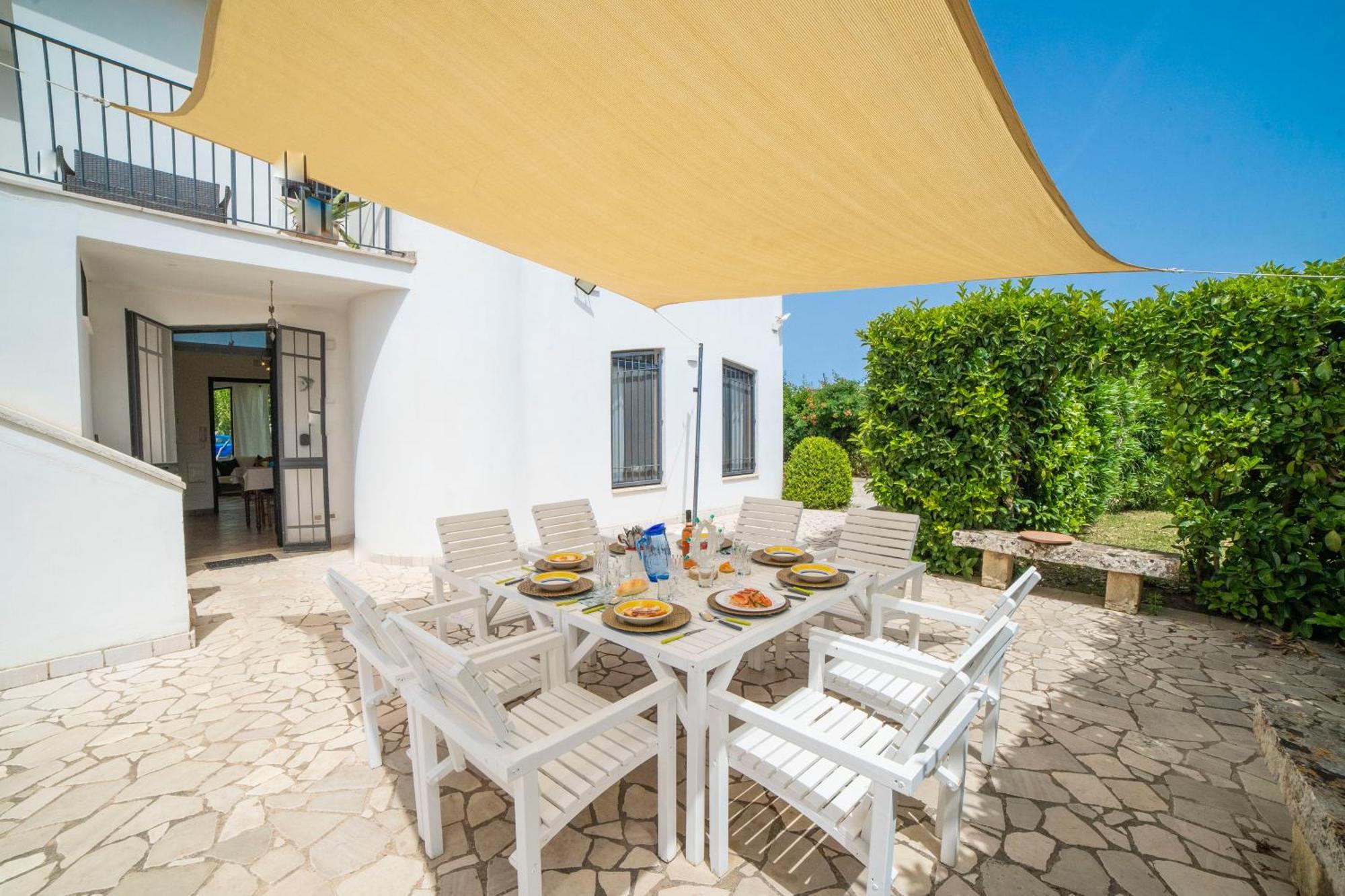 Villa Lisa Garden And Pool - Happy Rentals Melendugno Buitenkant foto